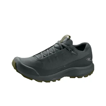Arcteryx Aerios FL Cushioned Slip Resistant Abrasion Resistant Breathable Low Top Running Shoes Men's Gray