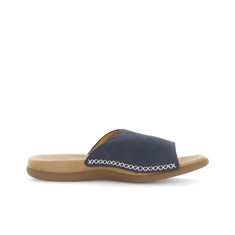 Gabor Abrasion-Resistant Slide Slippers Unisex Blue-2