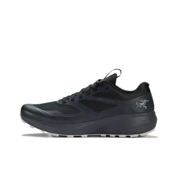 Arcteryx Norvan Cushioning Anti Slip Wear Resistant Breathable Supportive Lightweight Low Top Running Shoes Men's Black