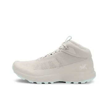 Arcteryx Aerios Cushioned Slip Resistant Abrasion Resistant Mid Top Trekking Shoes Unisex White