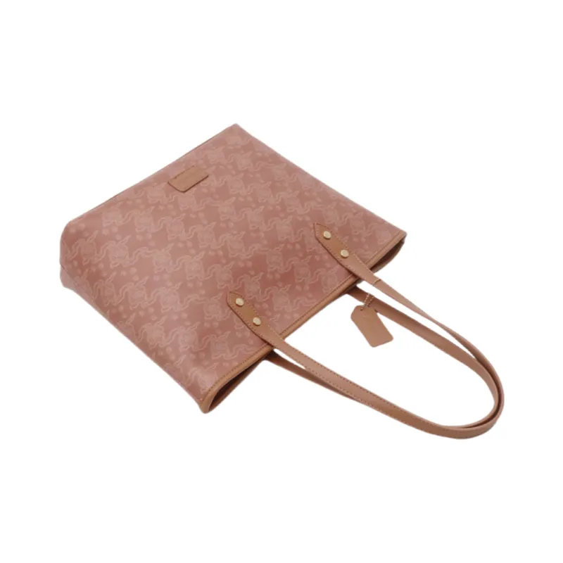 OTA PU Litchi Grain Pendant Shoulder Bag, Shopping Bag, Shoulder Bag Regular Women's Multicolor-8