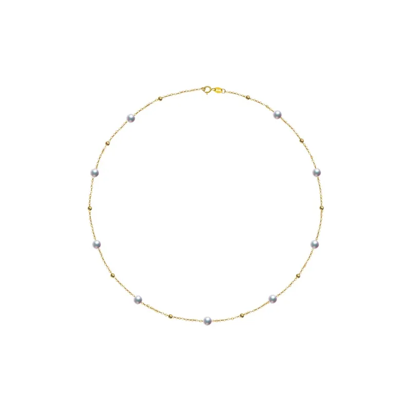 ANGEPERLE Saltwater Pearl Necklaces Women's-0