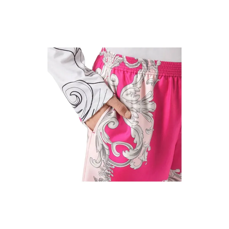 FANSIZHE VERSACE Casual Shorts Men's Pink-4