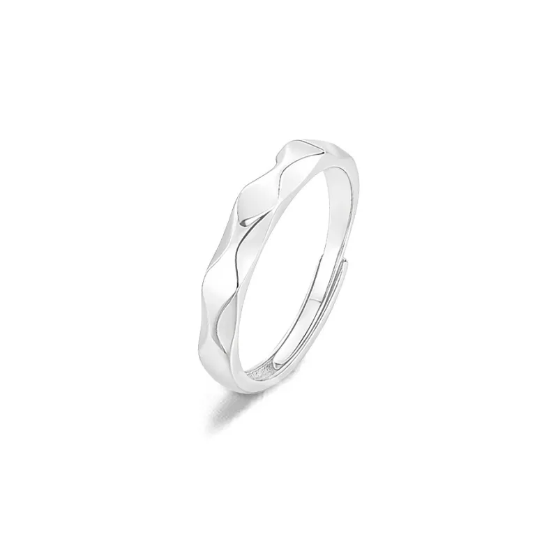FANFRI Sterling Silver Rings Unisex Birthday Anniversary Sweet Box-1