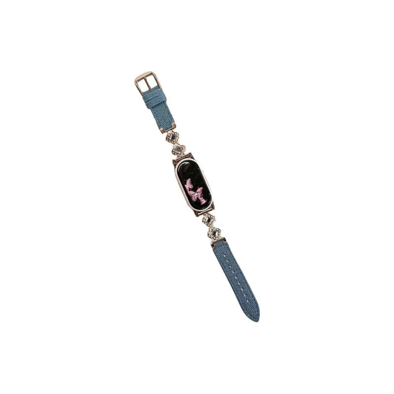 Fly Xiaomi Compatibility Watch Band Denim Material-13