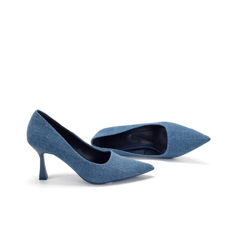 TADSW Slim Heel High Heels 8cm Women's-2