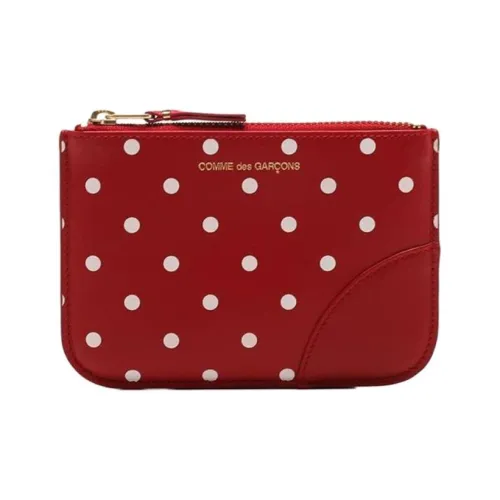 CDG Leather Wallet Regular Women's Red