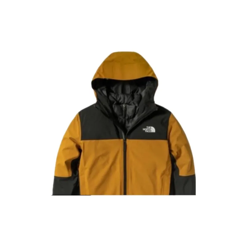 THE NORTH FACE Windbreaker Jackets Men Yellow Black-3