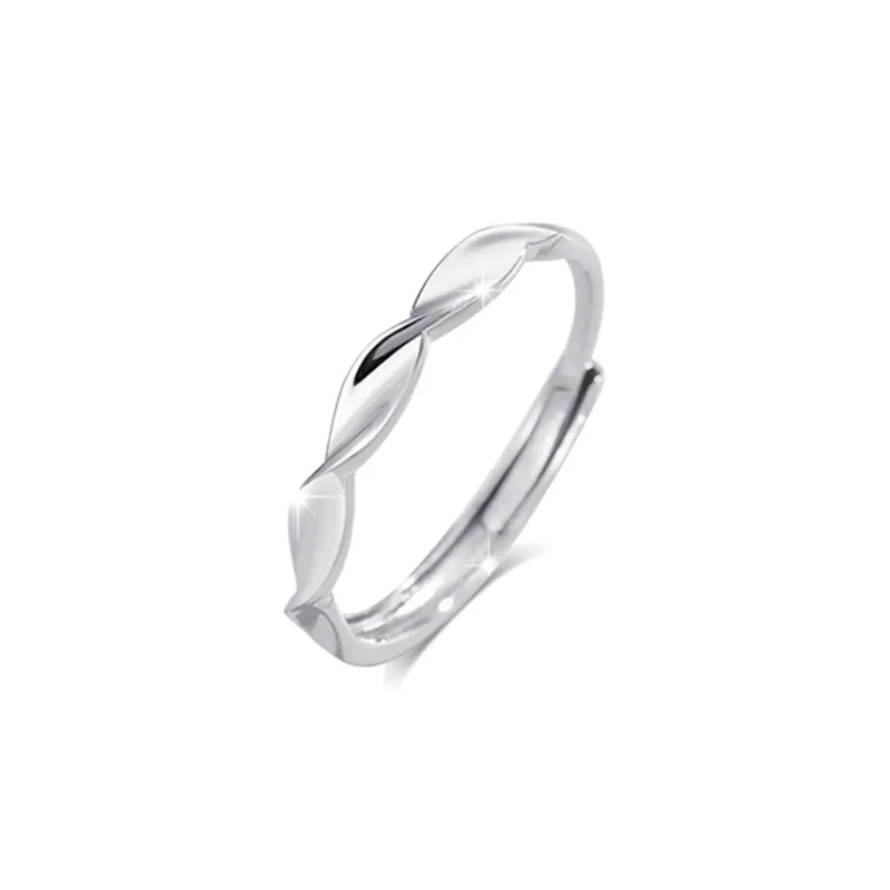 KUMET Sterling Silver Rings Unisex-5