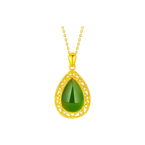 Drunk On The City Chalcedony Necklaces Women's