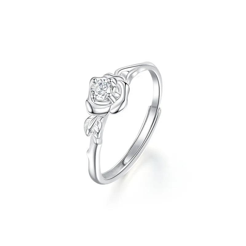 JITAIXIANG S999 Fine Silver Rings Unisex-0