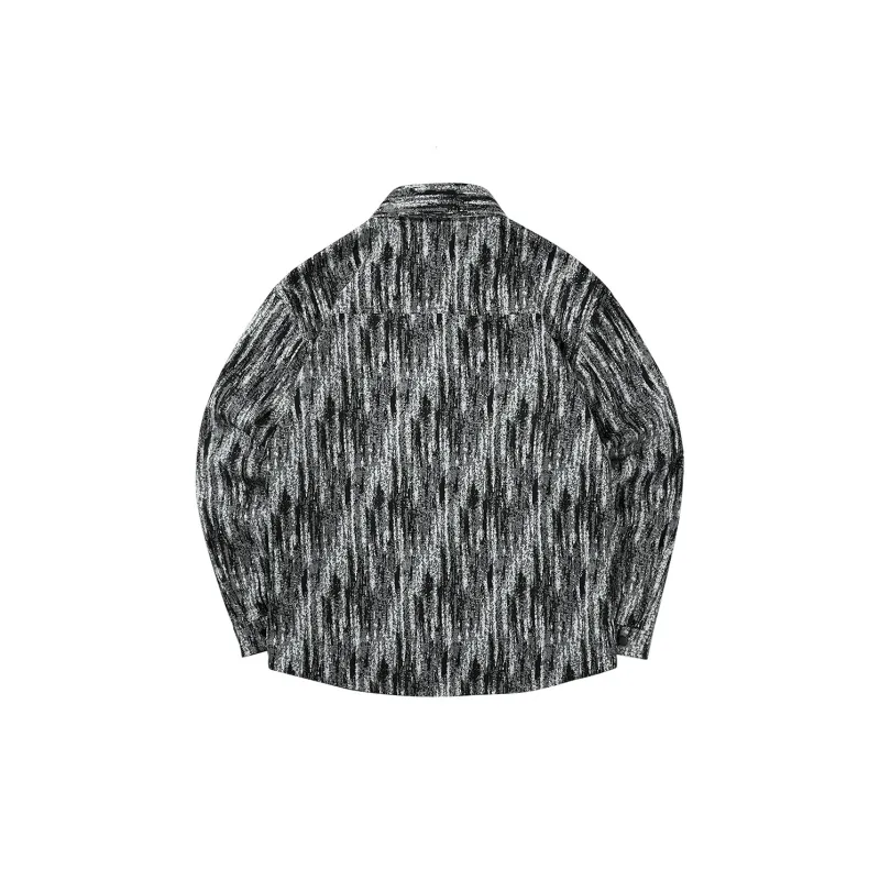 HLA Jackets Men Black Pattern 48-1