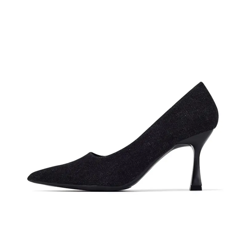 TADSW Slim Heel High Heels 8cm Women's-3