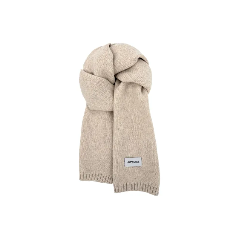 JEANSWEST Wool Knit Scarves Unisex-0