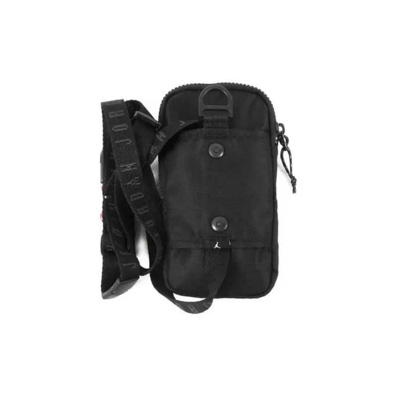 Jordan Polyester One Shoulder Crossbody Cell Phone Pouch Regular Unisex Black-5