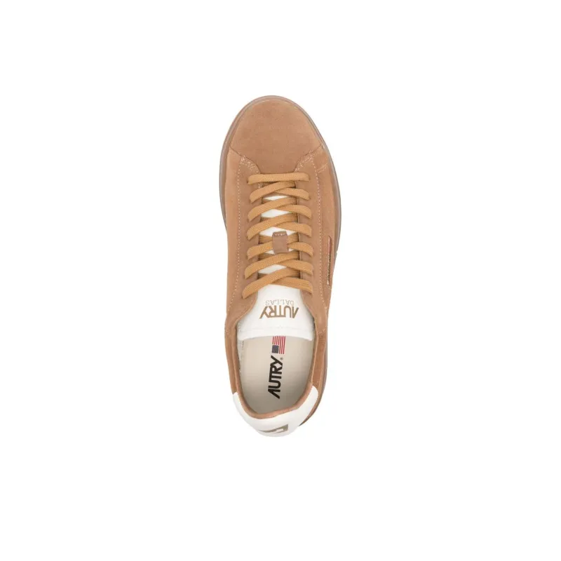 AUTRY Dallas Low Top Skateboard Shoes Men's Brown-3