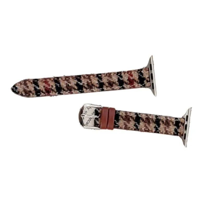 Warbler Dew Apple Compatibility Watch Band Leather Material-7