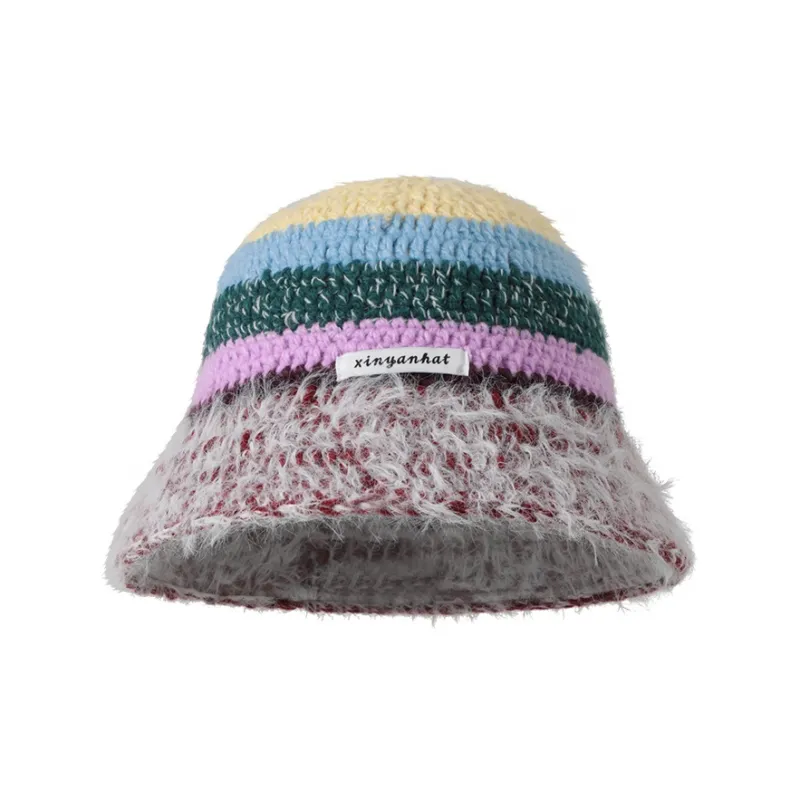 Shizhu Polyester Bucket Hats Women's-6