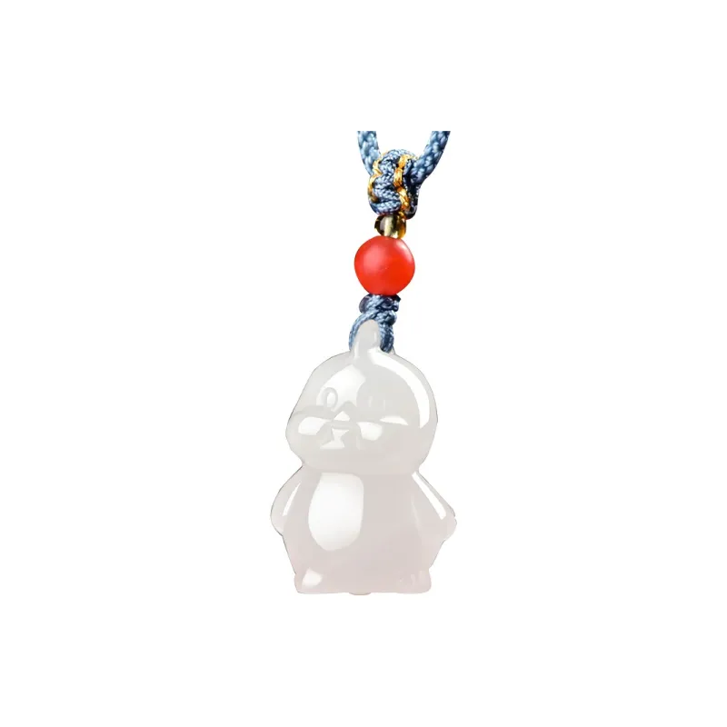 KUNYUYAO Hetian Jade Pendants White Jade Unisex-8