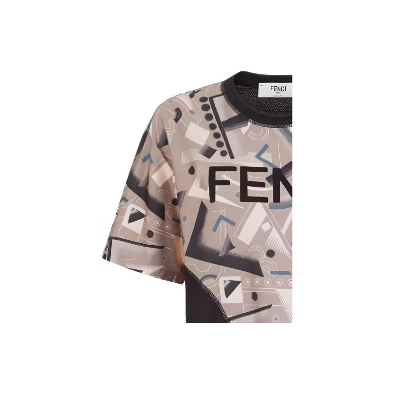 FENDI T-Shirts Women's Multicolor-2