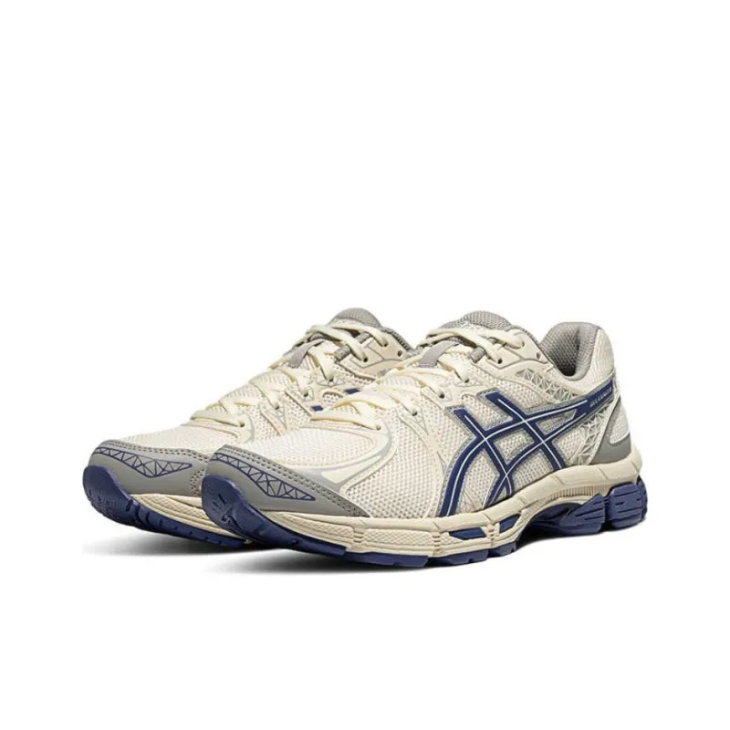 Asics Gel Exalt 2 Anti Slip Wear Resistant Low Top Casual Running Shoes Women's Beige Purple-1