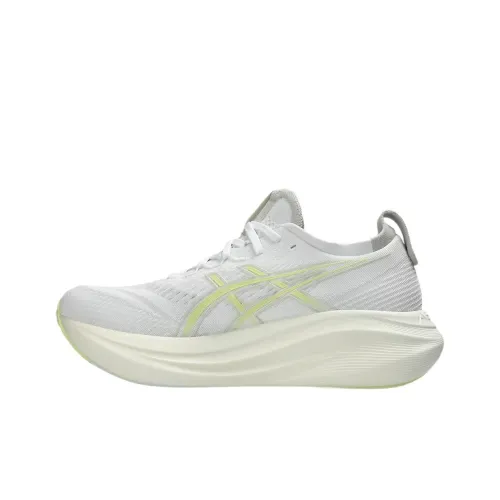 Asics Gel Nimbus 27 White Huddle Yellow