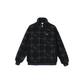 PUMA FW24 GAME ON SHERPA Velvet feel Coat Unisex Black