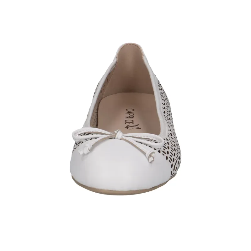 CAPRICE Kendra Casual Single Shoes 1.5cm Women's White-4