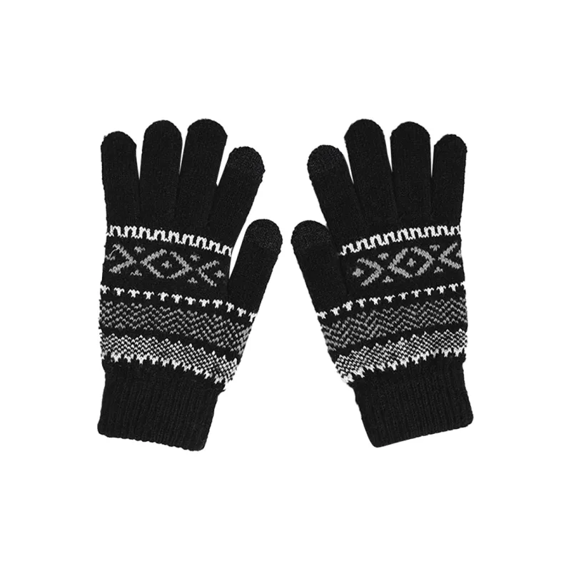 PALBAS Polyester Knit Gloves Unisex-4
