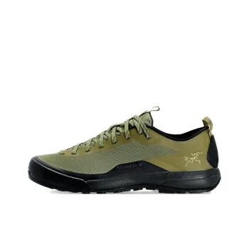 Arcteryx Konseal Lt Cushioning Slip Resistant And Abrasion Resistant Low Top Hiking/Trekking Shoes Men's Green