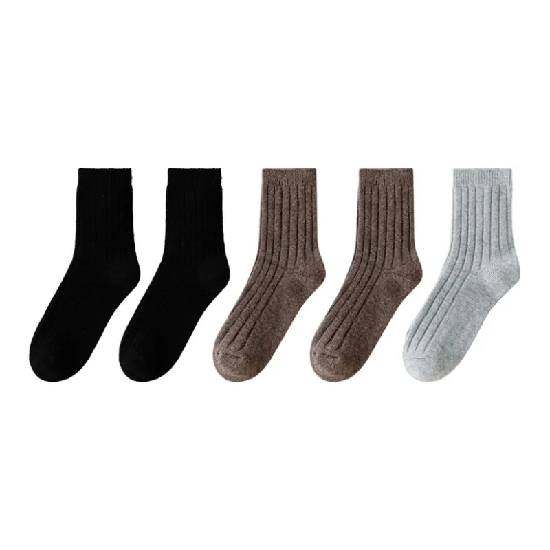 MIIOW Mid Calf Socks Men's 5 Pack-6