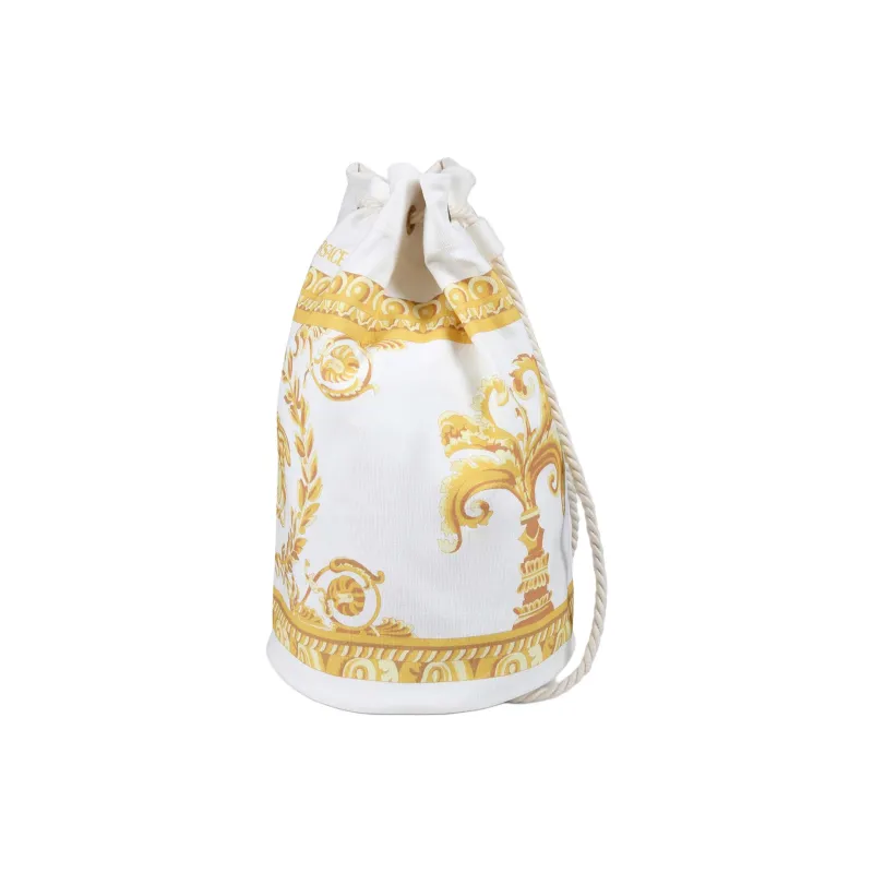 FANSIZHE Canvas Bag Shoulder Bags Regular Women's White-1