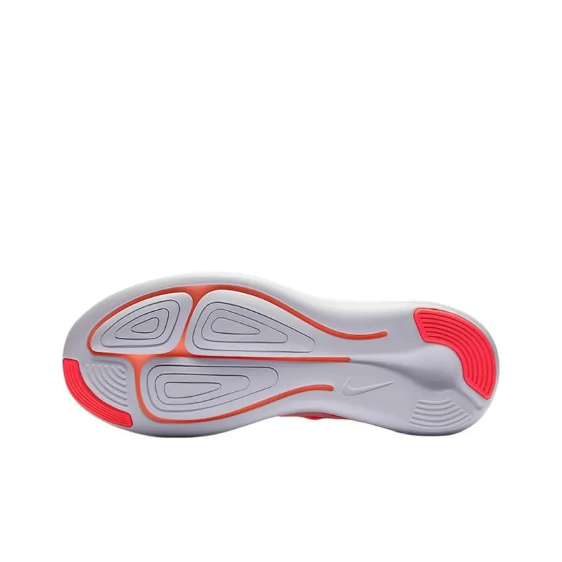 Nike LunarStelos Anti-Slip And Wear-Resistant Rebound Low-Top Casual Running Shoes Women's Red Orange-5