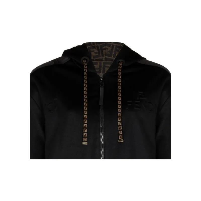 FENDI FW22 Jackets & Coats Women's Black-4