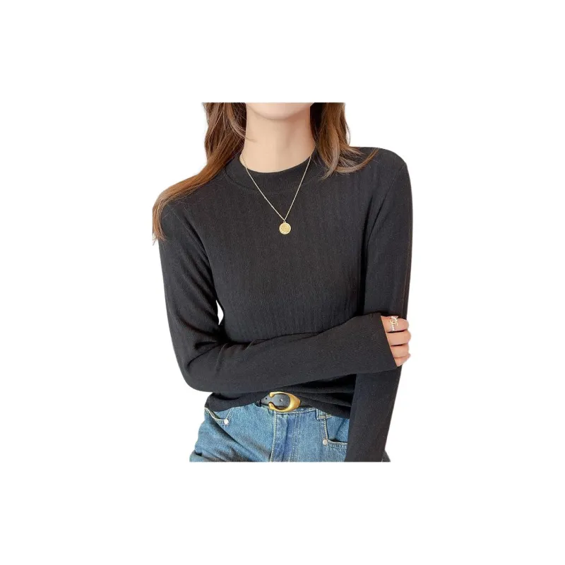 YIMANLI Fall And Winter Thermal Top Women's-0