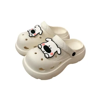 Thin Strips Slippers Women's, Cream White