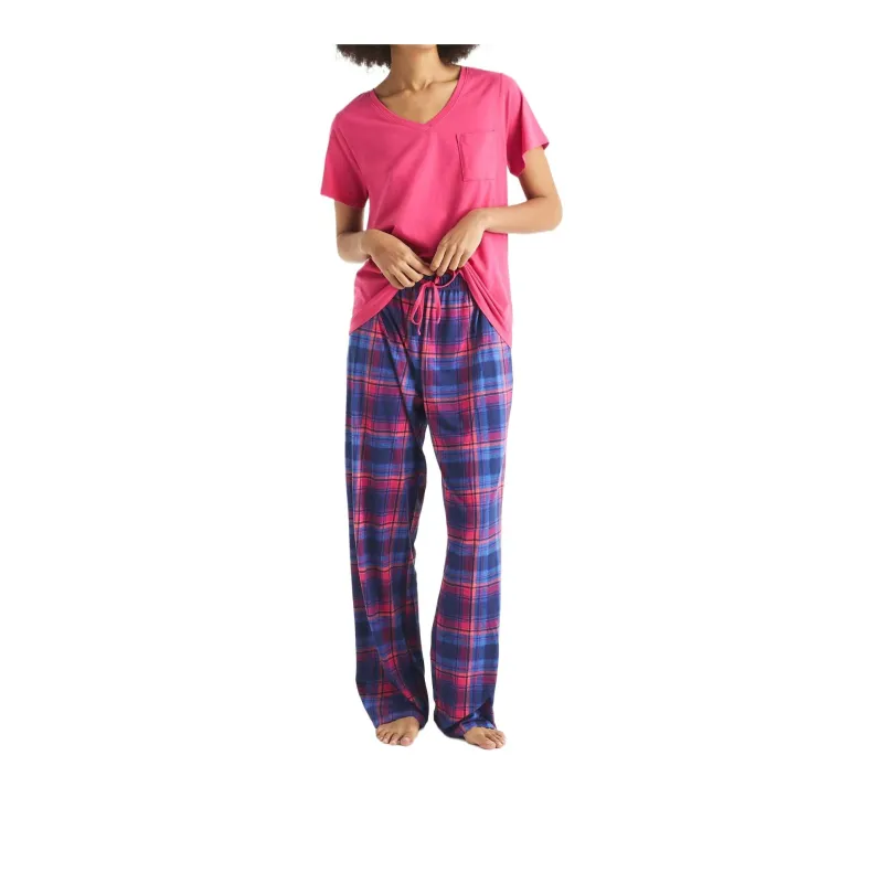NAUTICA Pajama Set Women's Navy Admiral Blue-0