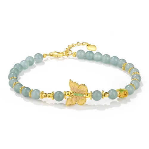 Emerald Ice Glutinous Jadeite Bracelets Women's