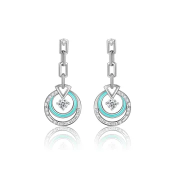 CHIEMOT S925 Silver Earrings Women's