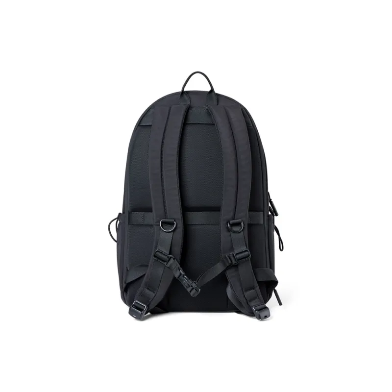 Hanke Nylon Backpack Medium Size Unisex Smoke Orange/Graphite Black/Stone Gray-11