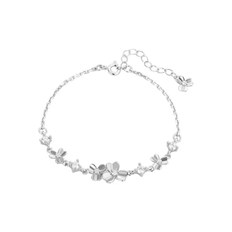 GLOIRE S999 Fine Silver Bracelets Women's-0