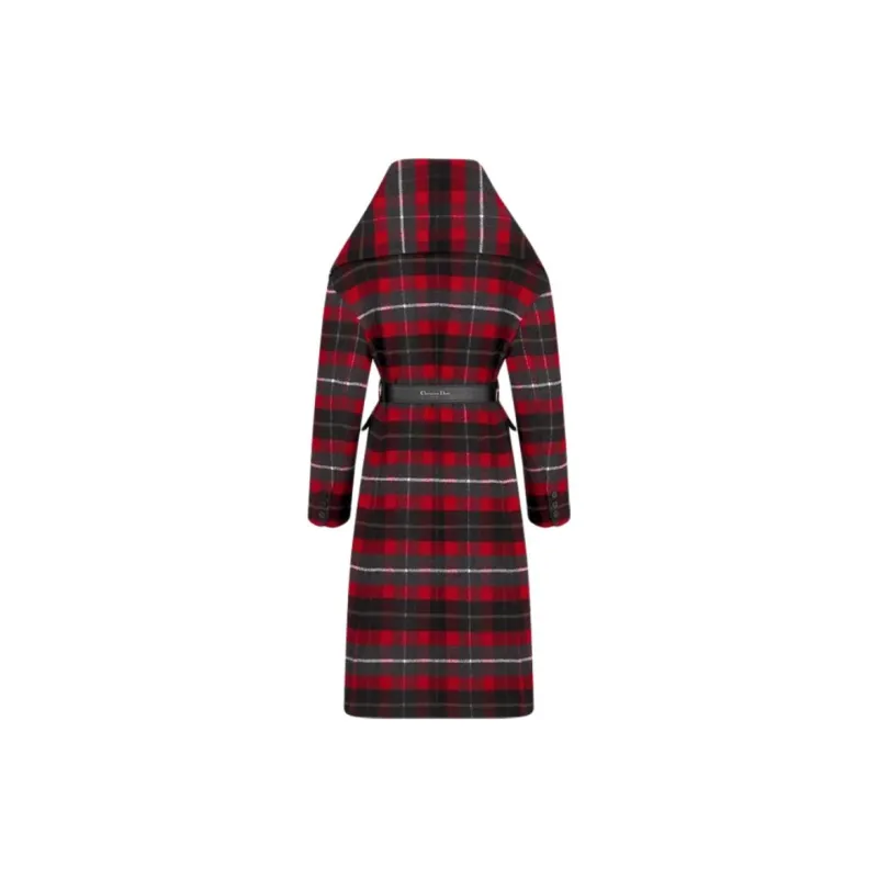 DIOR Coats Women's Red-2