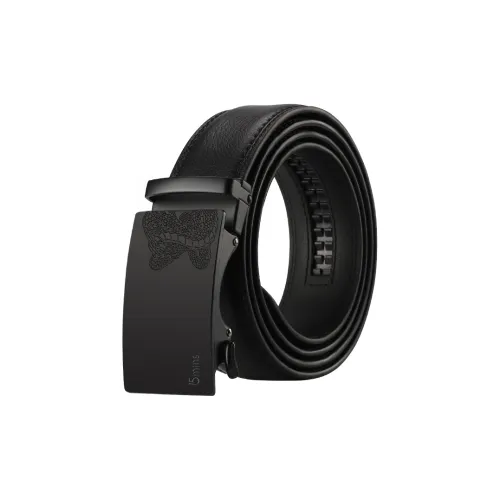 15 MINS Split Cow Leather Cow Split Leather Belts Men's Width  3.5cm