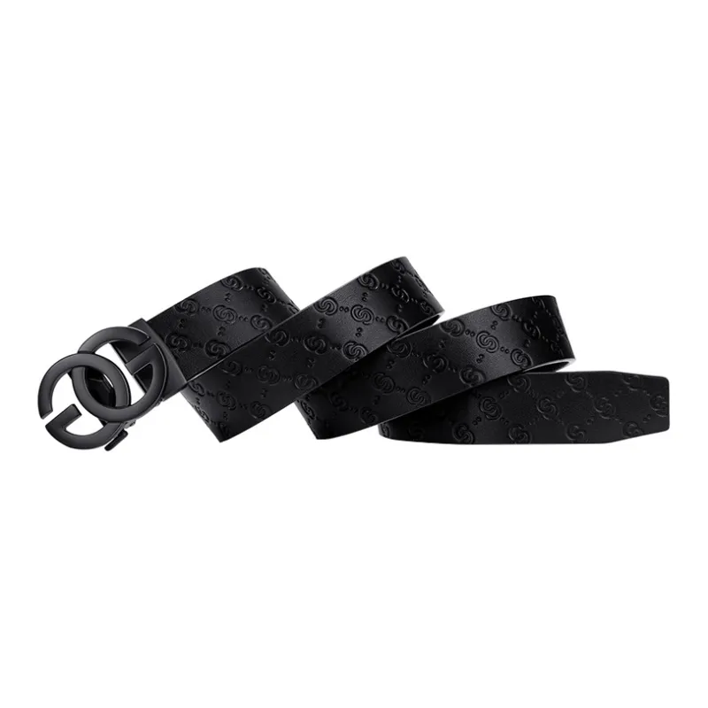 Cheekkiss Cow Leather Belts Men's 3.5cm-2