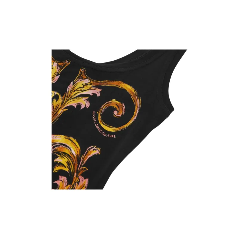 VERSACE Baroque Print Midi Dress-2