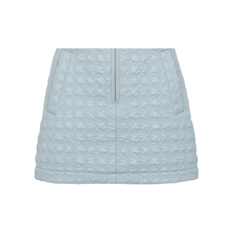 FENDI FW24 Sleeveless Dress Women's Light Blue-4