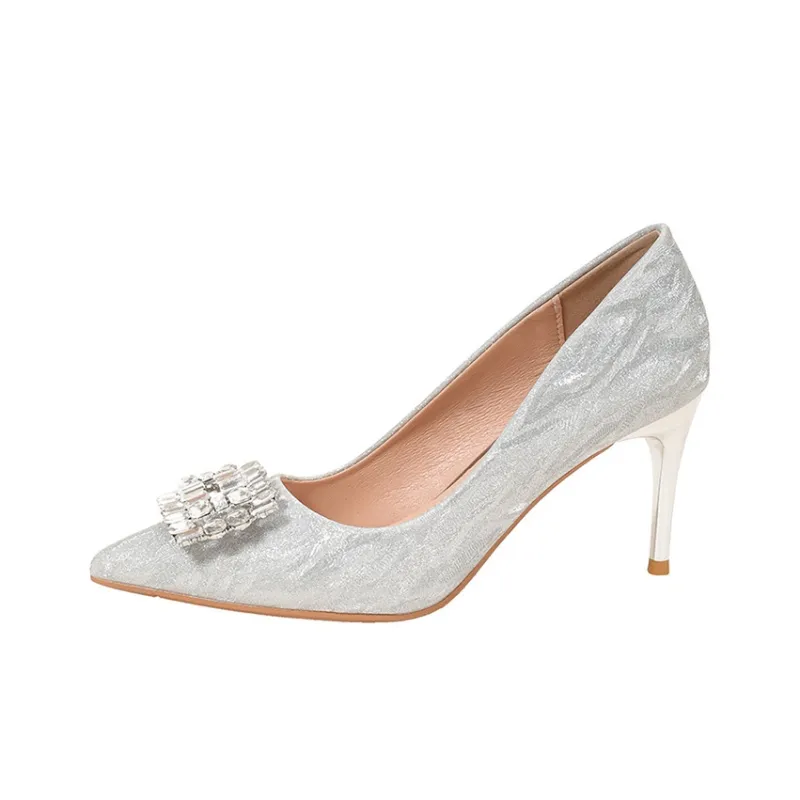 TADSW Slim Heel High Heels 8cm Women's-3