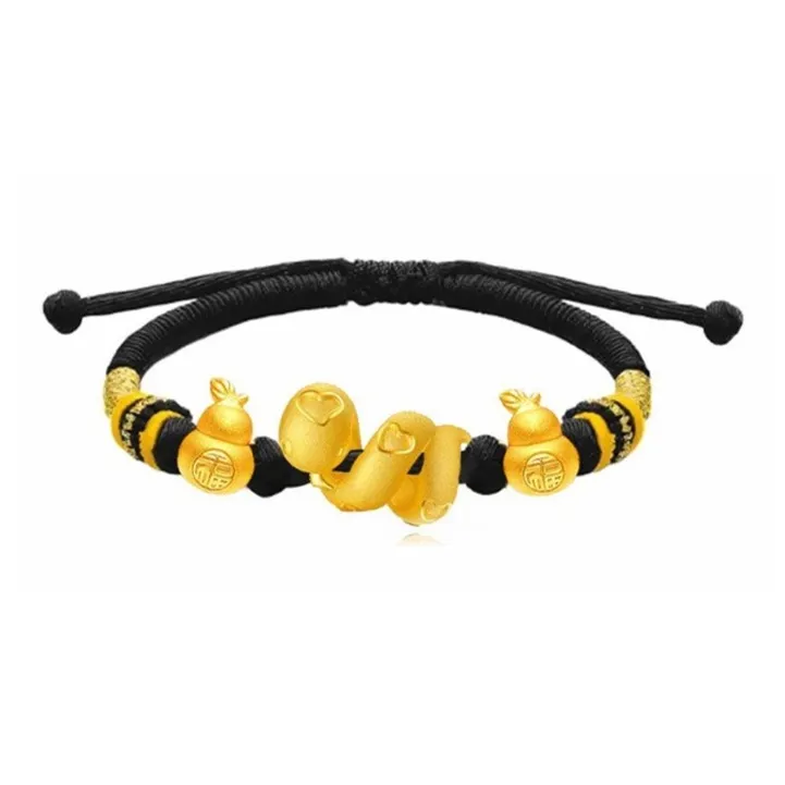 KING TAI SANG Gold Bracelet Unisex-0