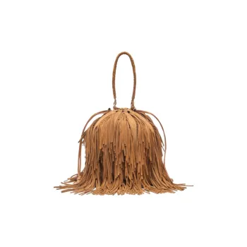 Casadei Calfskin Handbag Women's Brown