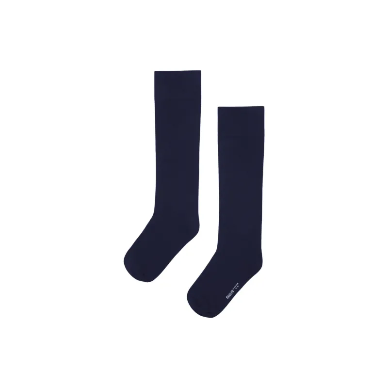 Wolford Knee-High Socks Men's 1 Pack Navy-0